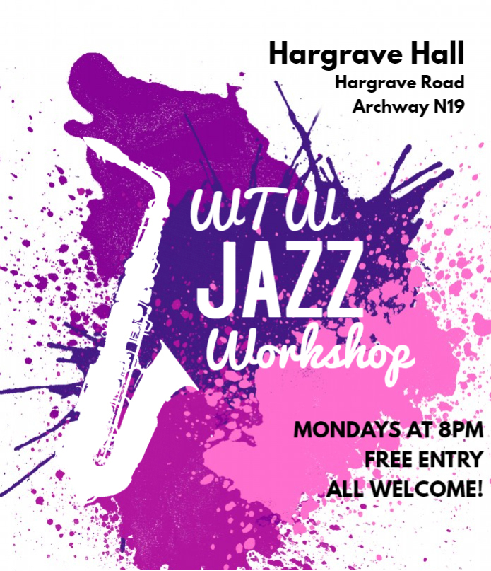 WTW Jazz Workshop Poster for site front page